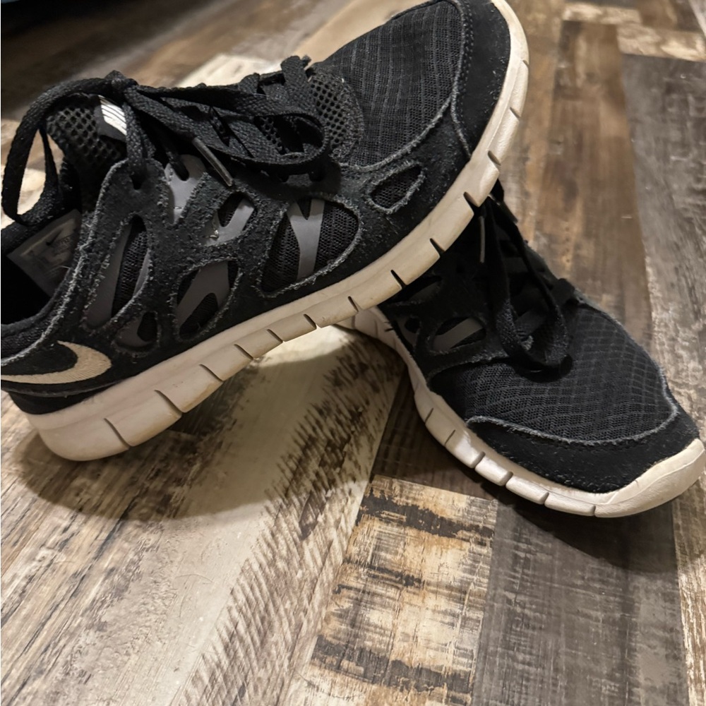 Nike Black Knit Sneakers